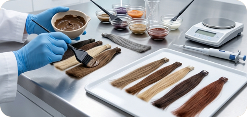 Every Batch, Every Time: The Human Hair Testing Process Behind Our Hair Colors